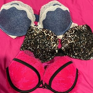 VICTORIA SECRET BUNDLE BRAS 32C